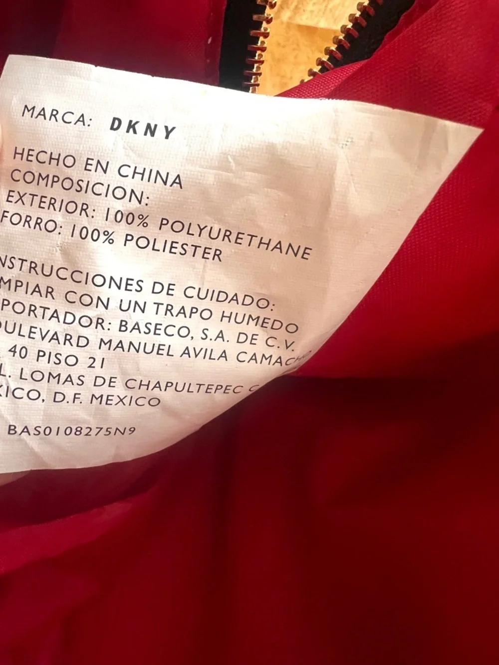 DKNY Black Quilted Duffel Bag Travel Weekender - Picture 12 of 16